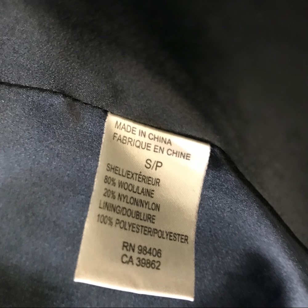 ❤️ Theory Loris W Manning Wool Coat Jacket Black S - Picture 15 of 16